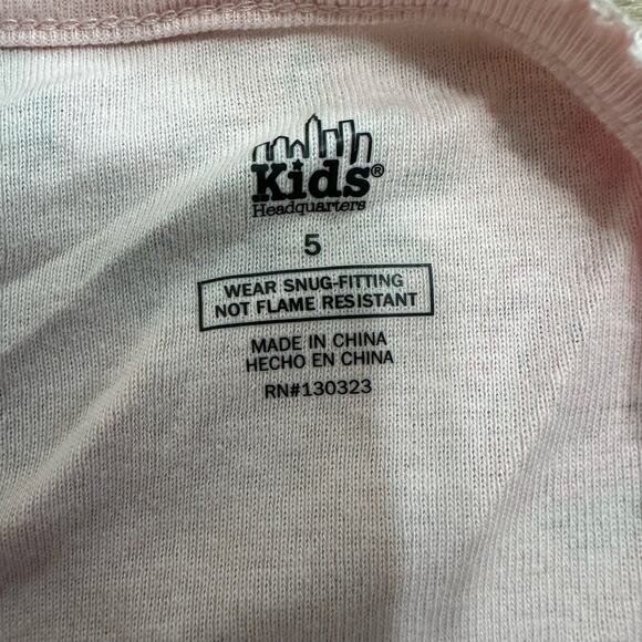 Kids Headquarters Baby Clothing Lot of 2 Outfits Girls Size 5 Comfy Soft - Picture 3 of 4